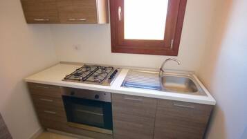 Chambre Double, terrasse | Coin cuisine privé