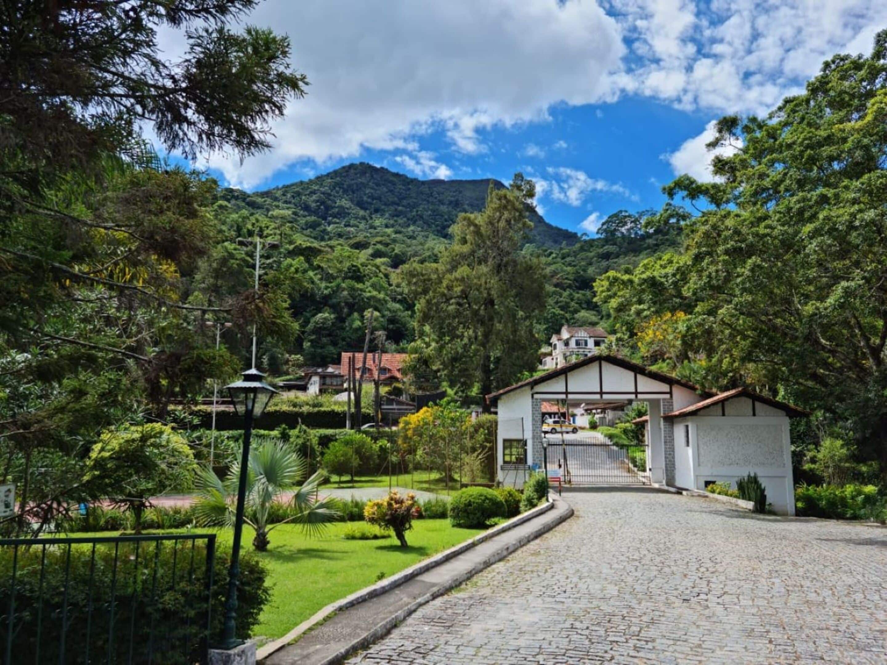 Entrada da propriedade