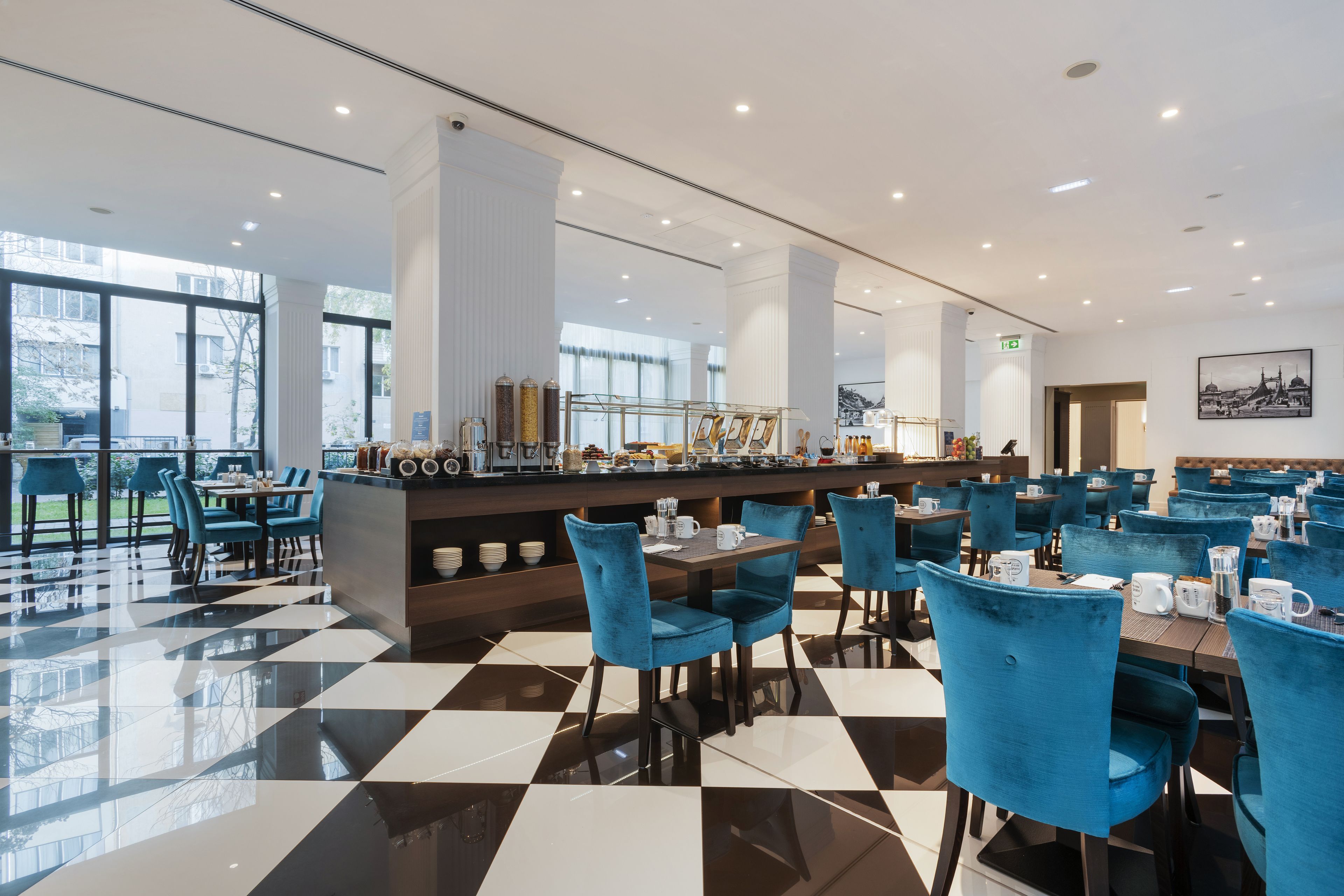 daily buffet breakfast (eur 15 per person)