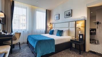 Literie hypoallergénique, minibar, coffres-forts dans les chambres