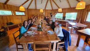 Breakfast, lunch and dinner served - Peuma Lodge Patagonia (Futaleufú)