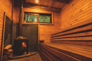 Sauna - Peuma Lodge Patagonia (Futaleufú)