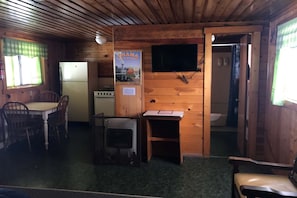 Standard-Ferienhütte, 2 Doppelbetten, Nichtraucher | Eigene Kochnische