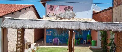 Voorkant van accommodatie