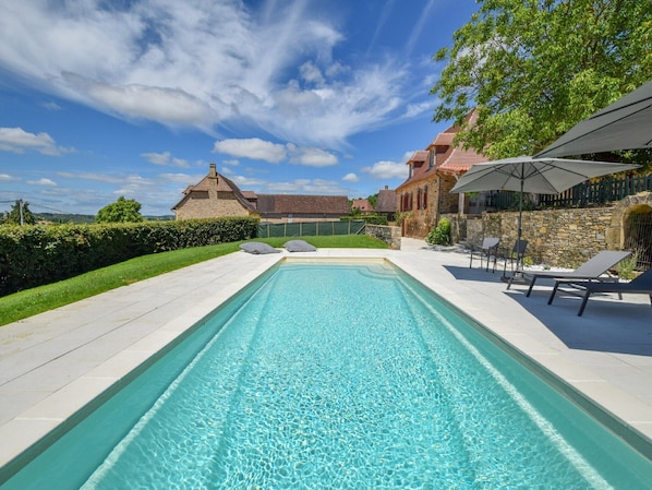 Piscine chauffée