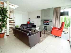 Televisie en een dvd-speler