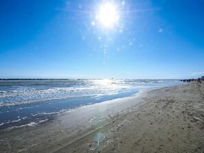 On the beach