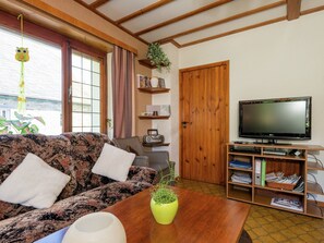 TV, DVD player, foosball