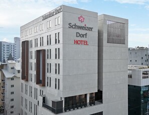Exterior detail - Schweizer Dorf Hotel (Cheonan)