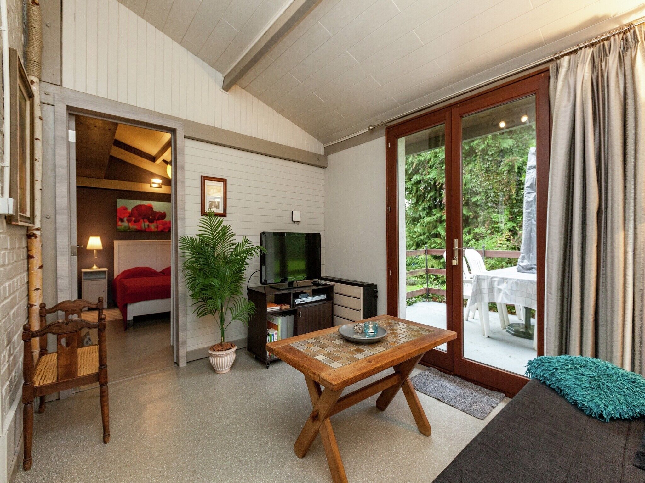 TV, fireplace, DVD player