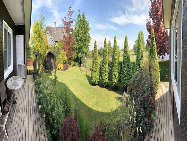 Terrace/patio - Cozy Chalet with Pond, Malmedy (Malmedy)