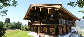 Chalet i Tyrol på skibakken