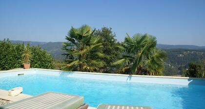 Ferienhaus in Les Vans mit privatem Pool