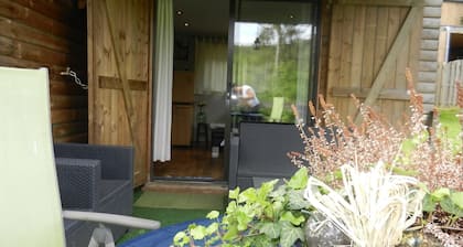 Charmant chalet avec sauna Ă Stoumont