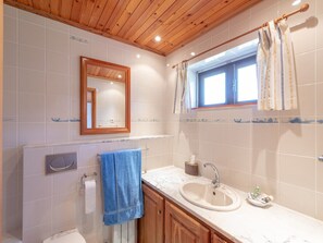 Combined shower/tub