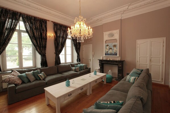 TV, video games, DVD player, stereo