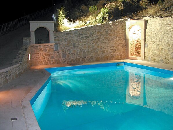 Pool - Villa in Crete with Private Pool & Views (Malades)
