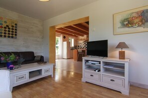 TV, DVD-spiller og bøker