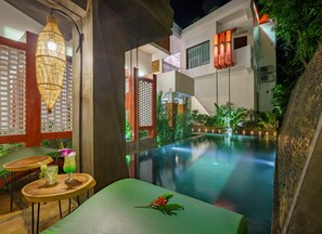 Outdoor pool - The Secret Corner Unique Residence (Siem Reap)