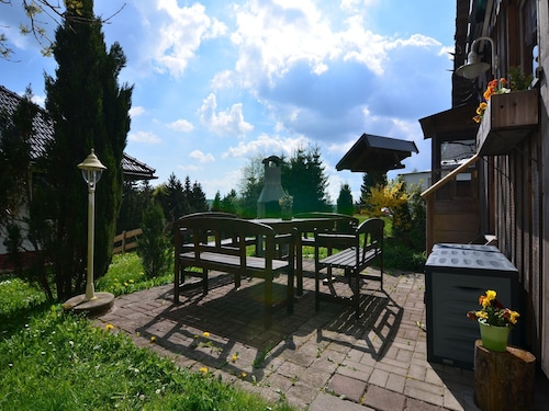 Waldrefugium mit Garten