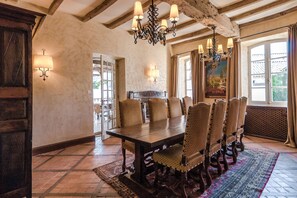 Dining - Mansion in Sourzac with Private Pool (Sourzac)