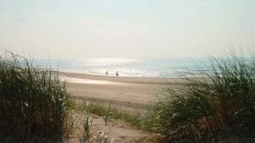 Aan het strand