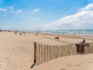 On the beach
