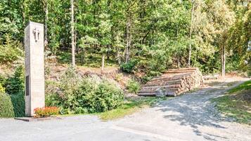 Overnattingsstedets uteområder