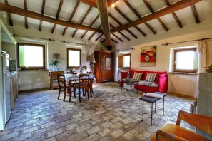 Fireplace, table tennis