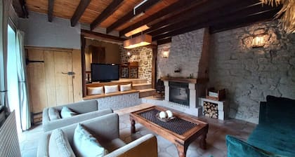 Ferienhaus auf einem Bauernhof mit Aussicht
