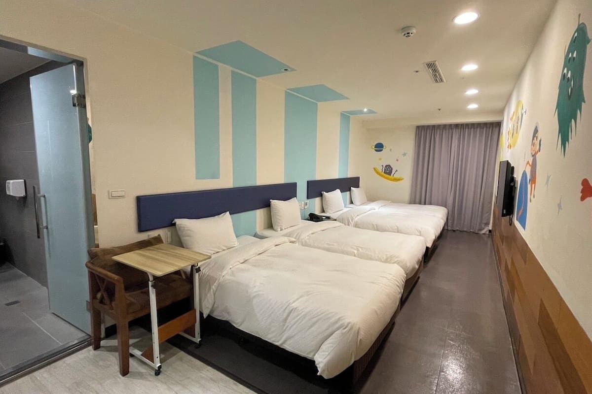 Chambre Quadruple Standard, plusieurs lits