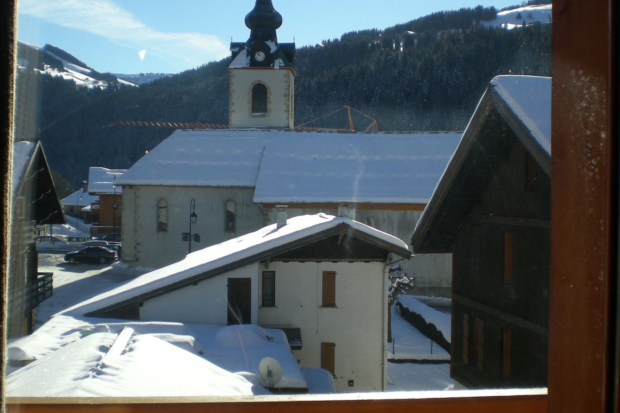 Vista casa de vacaciones [invierno]