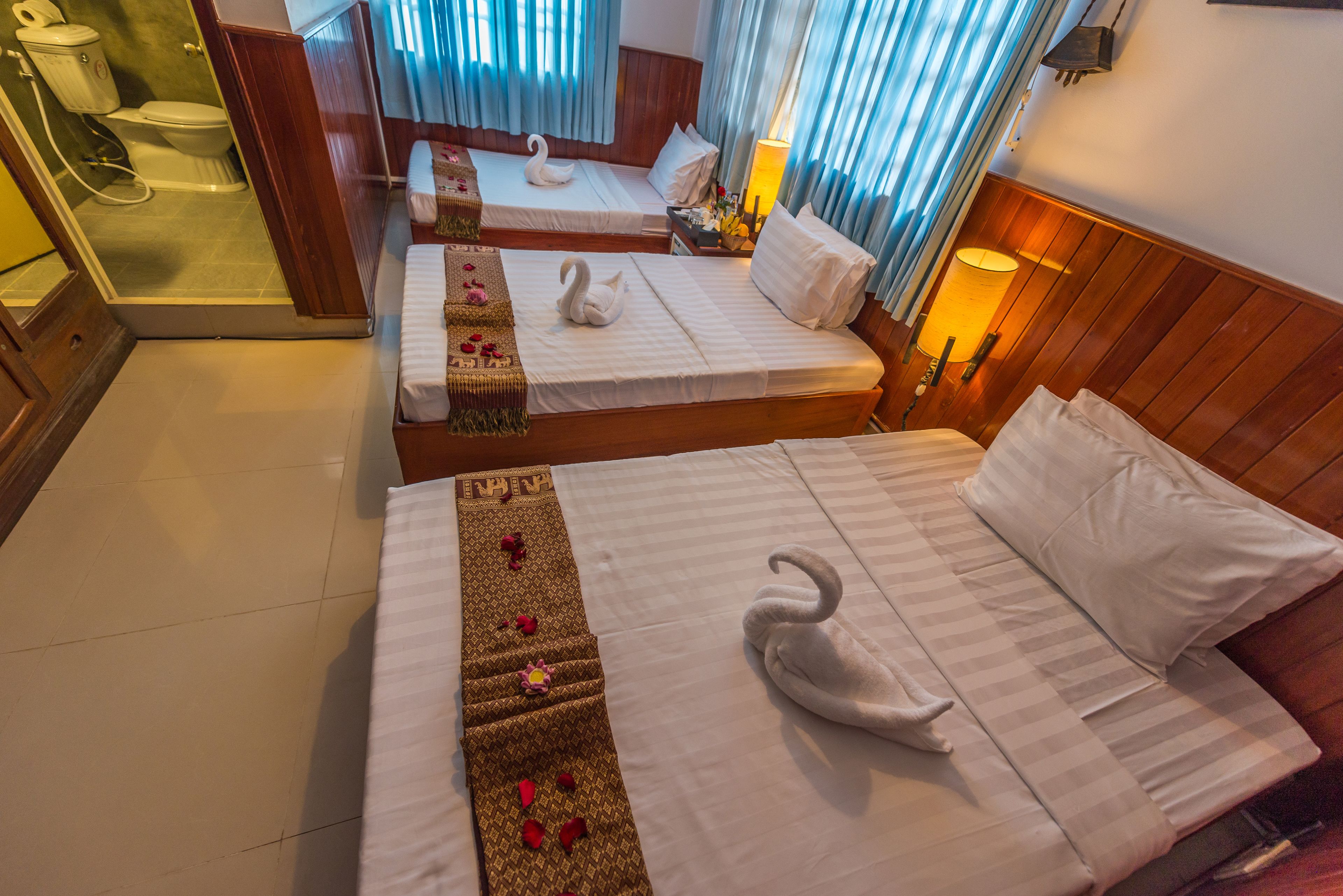 deluxe triple - free airport pick up | view from room