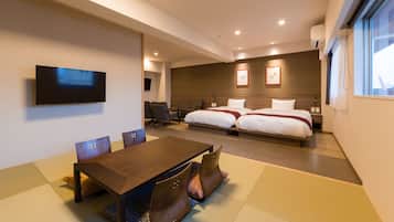Japanese Western Style Room, Non Smoking | In-room safe, soundproofing, free WiFi, bed sheets