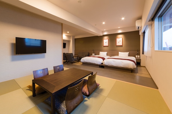 Japanese Western Style Room, Non Smoking | In-room safe, soundproofing, free WiFi, bed sheets