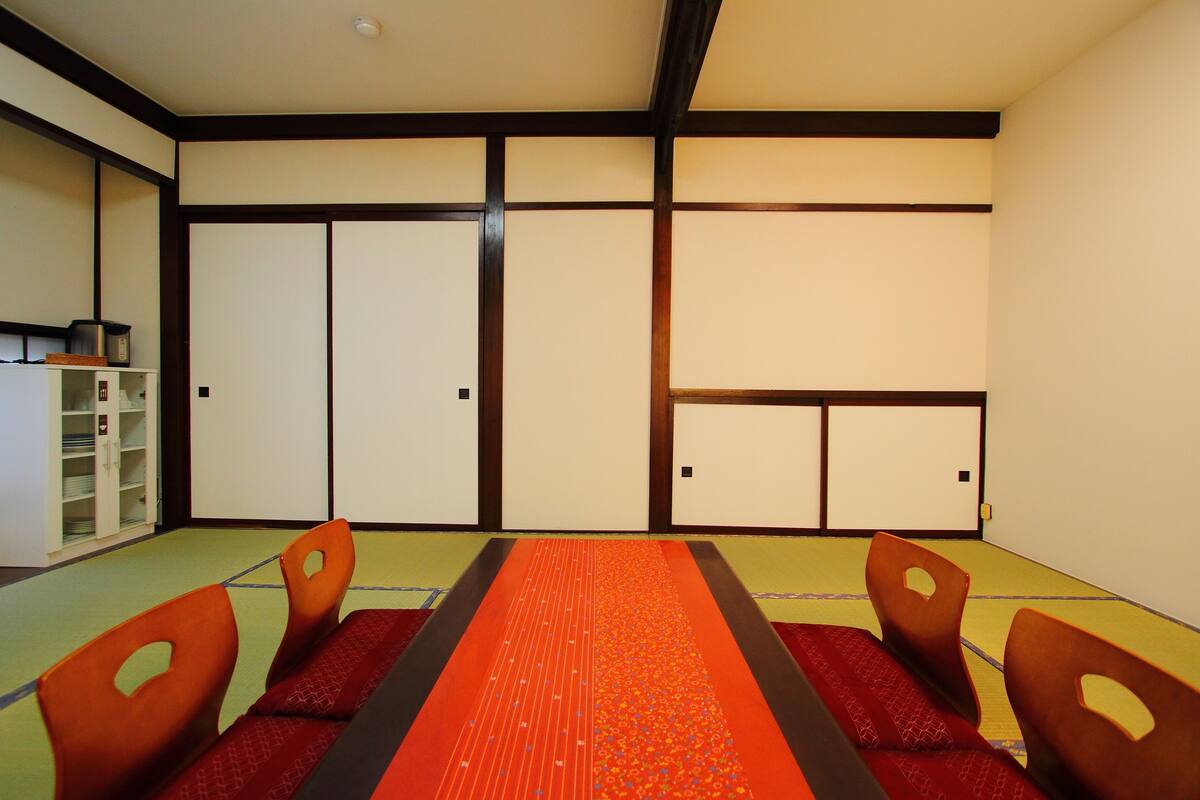 ห้องทราดิชันนัล (Japanese, Annex, Shared Bathroom) | โต๊ะทำงาน, Wi-Fi ฟรี, ผ้าปูที่นอน