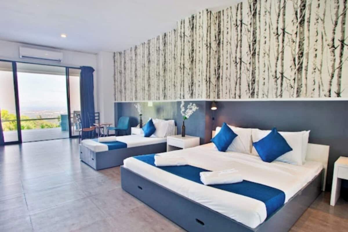 Studio Suite Superior, nhiều giường | Hiên