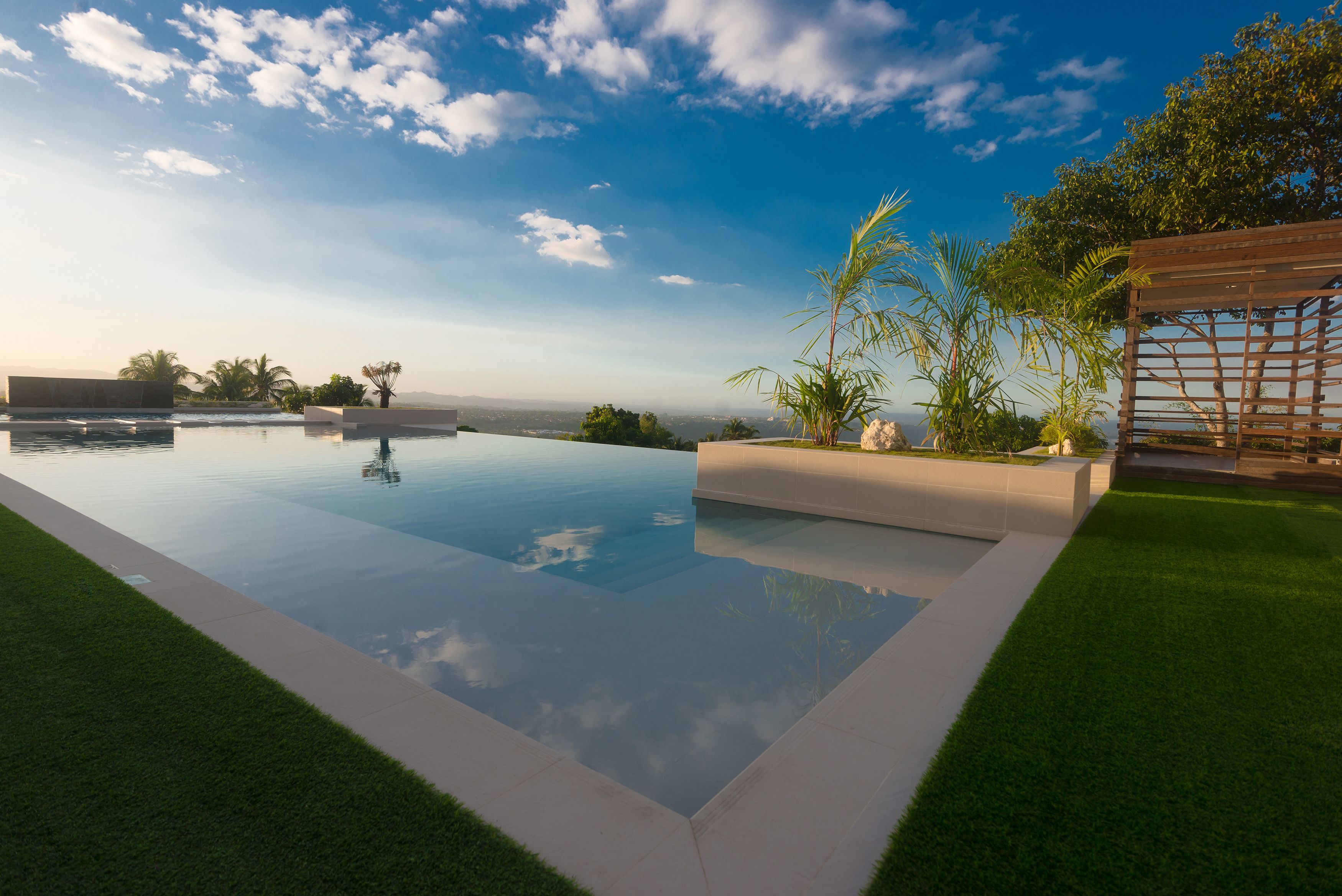 2 outdoor pools, open 8:00 AM to 7:30 PM, pool cabanas (surcharge)
