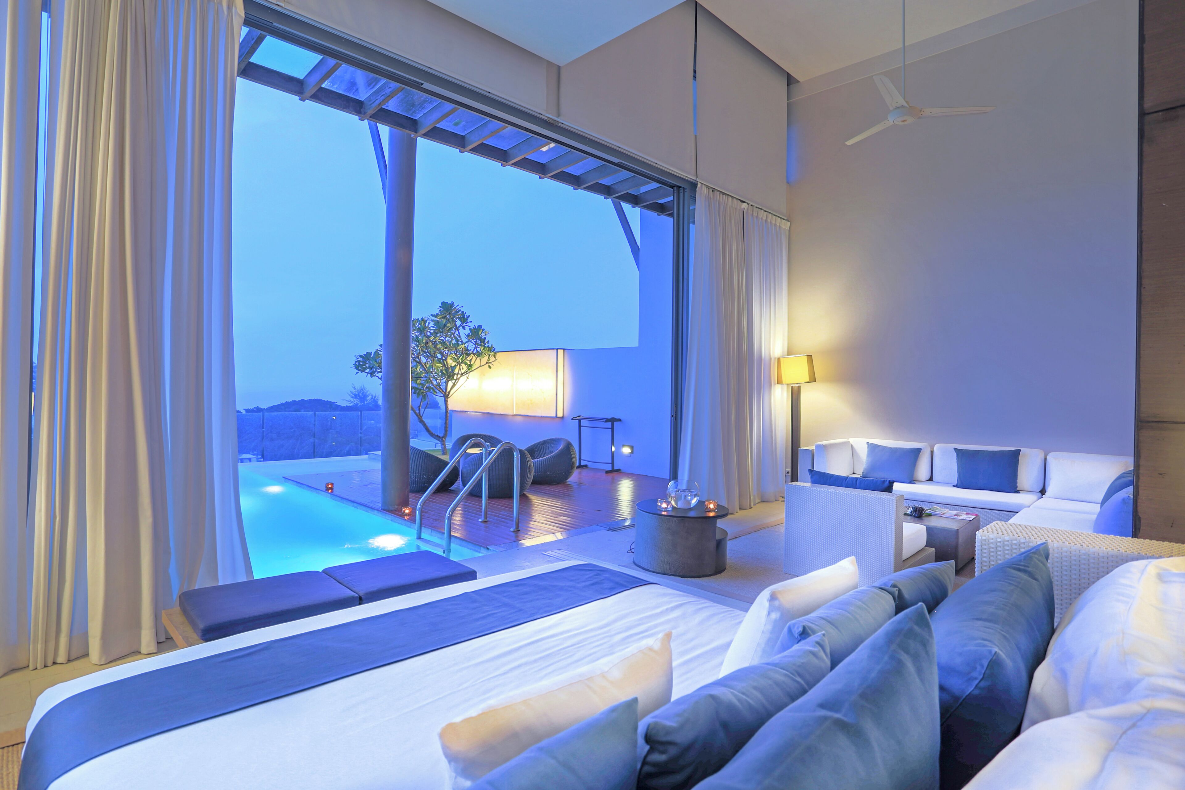 Exclusive-Villa, 2 Schlafzimmer, eingeschränkter Meerblick