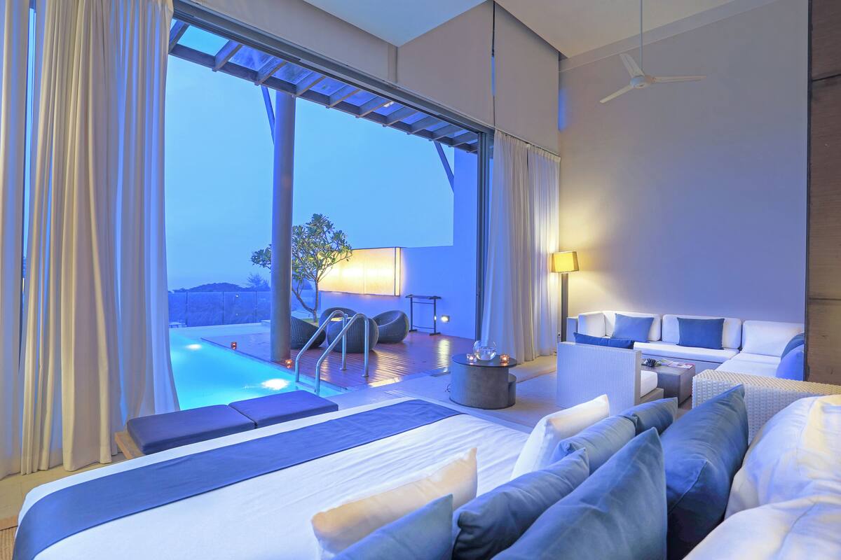 Exclusive-Villa, 2 Schlafzimmer, eingeschränkter Meerblick