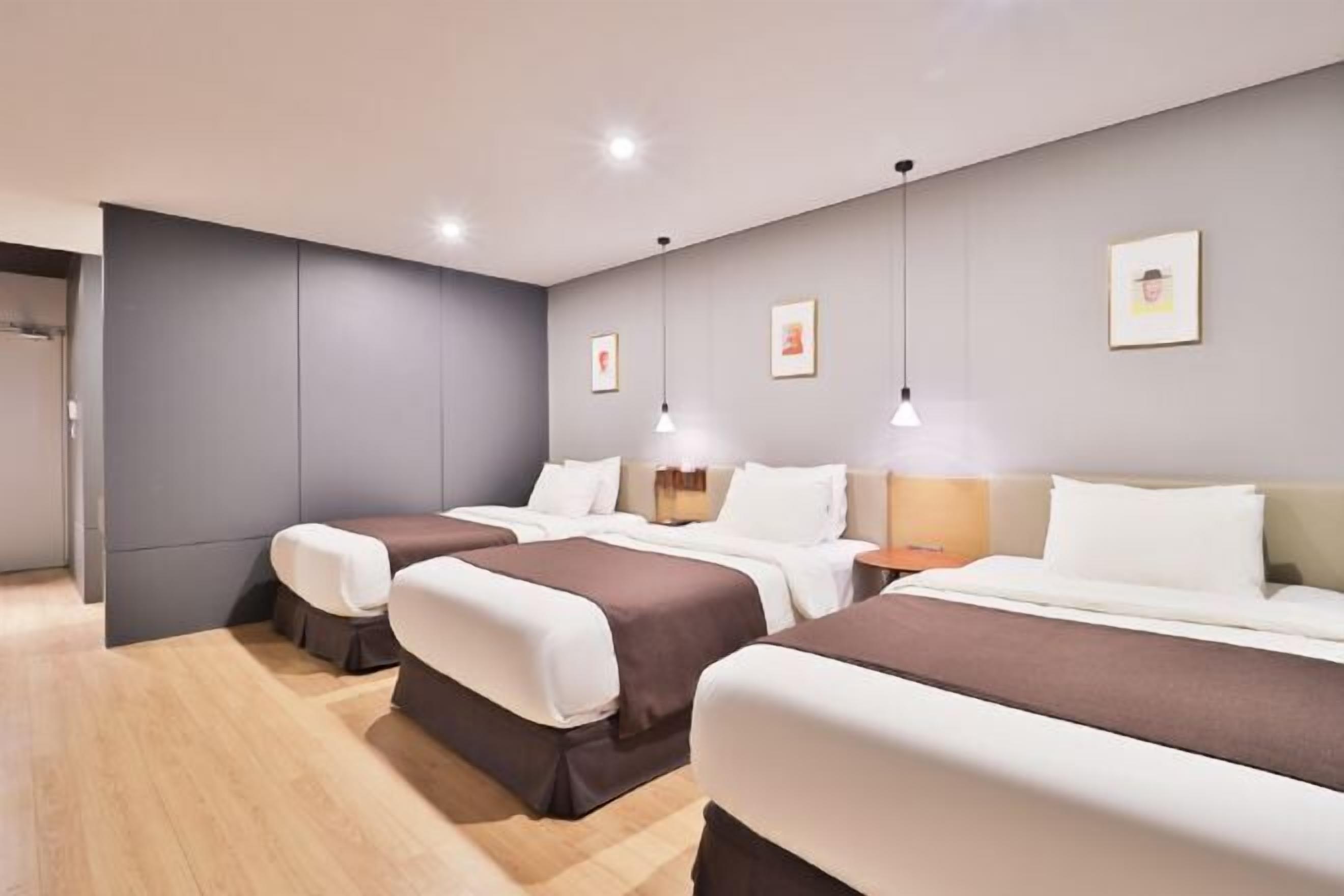 Premium bedding, down comforters, memory foam beds, in-room safe