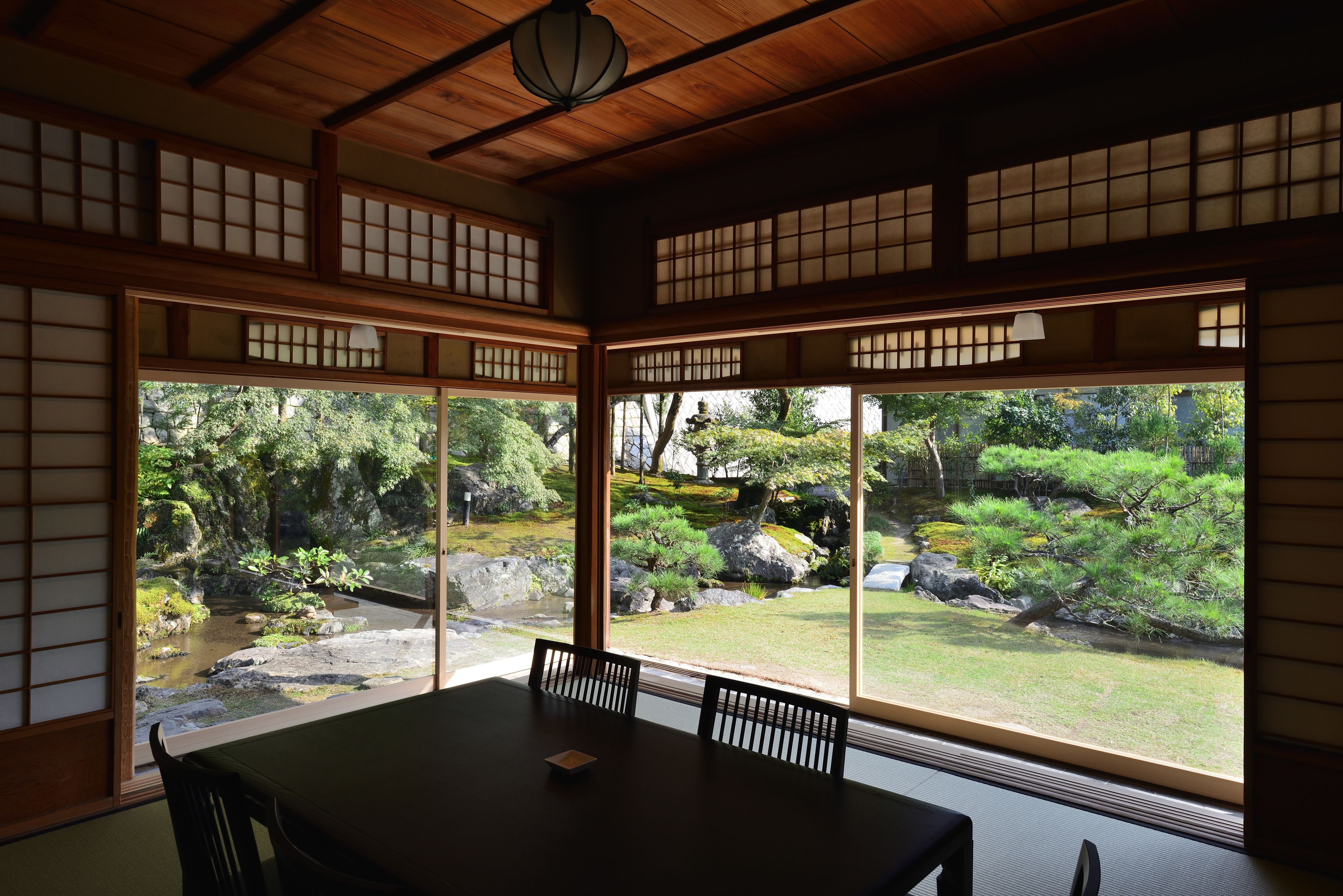 独立别墅, 无烟房 (Kangetsu-tei) | 客房景观