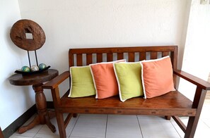 Siddeområde i lobbyen