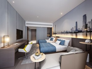 In-room safe, desk, blackout curtains, free WiFi - Ramada Encore by Wyndham Guangzhou Panyu (Guangzhou)