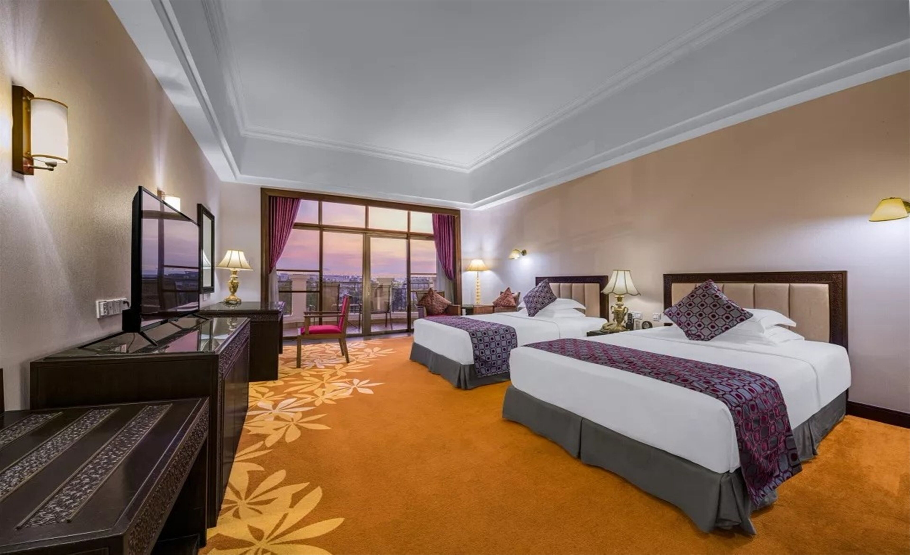 Minibar, in-room safe, desk, blackout drapes