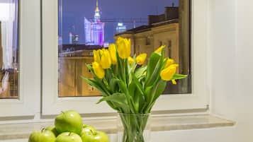 Panoramic Apartment, 3 Bedrooms, City View | View from room