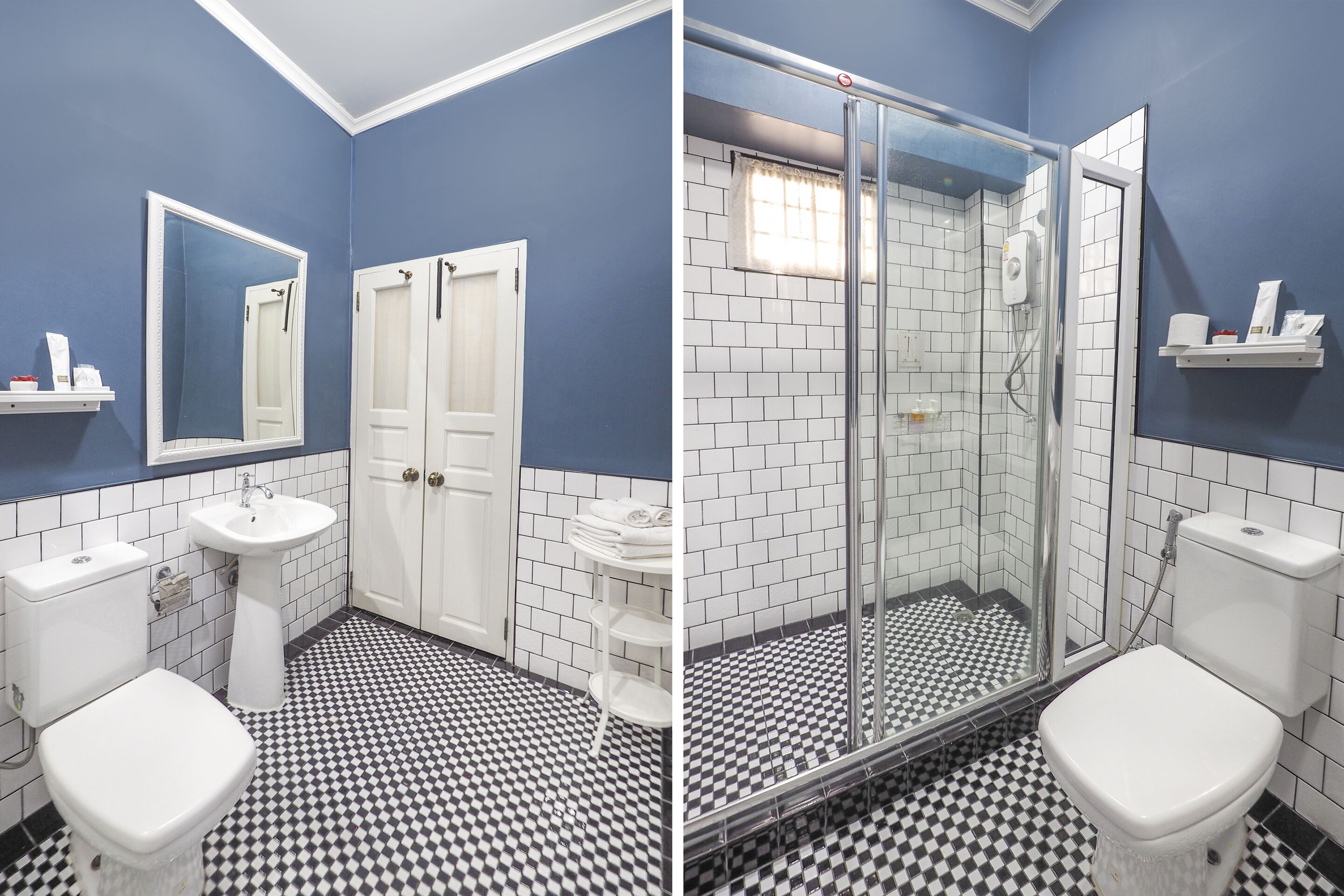 Premier Double Room | Bathroom | Shower, towels, soap, shampoo