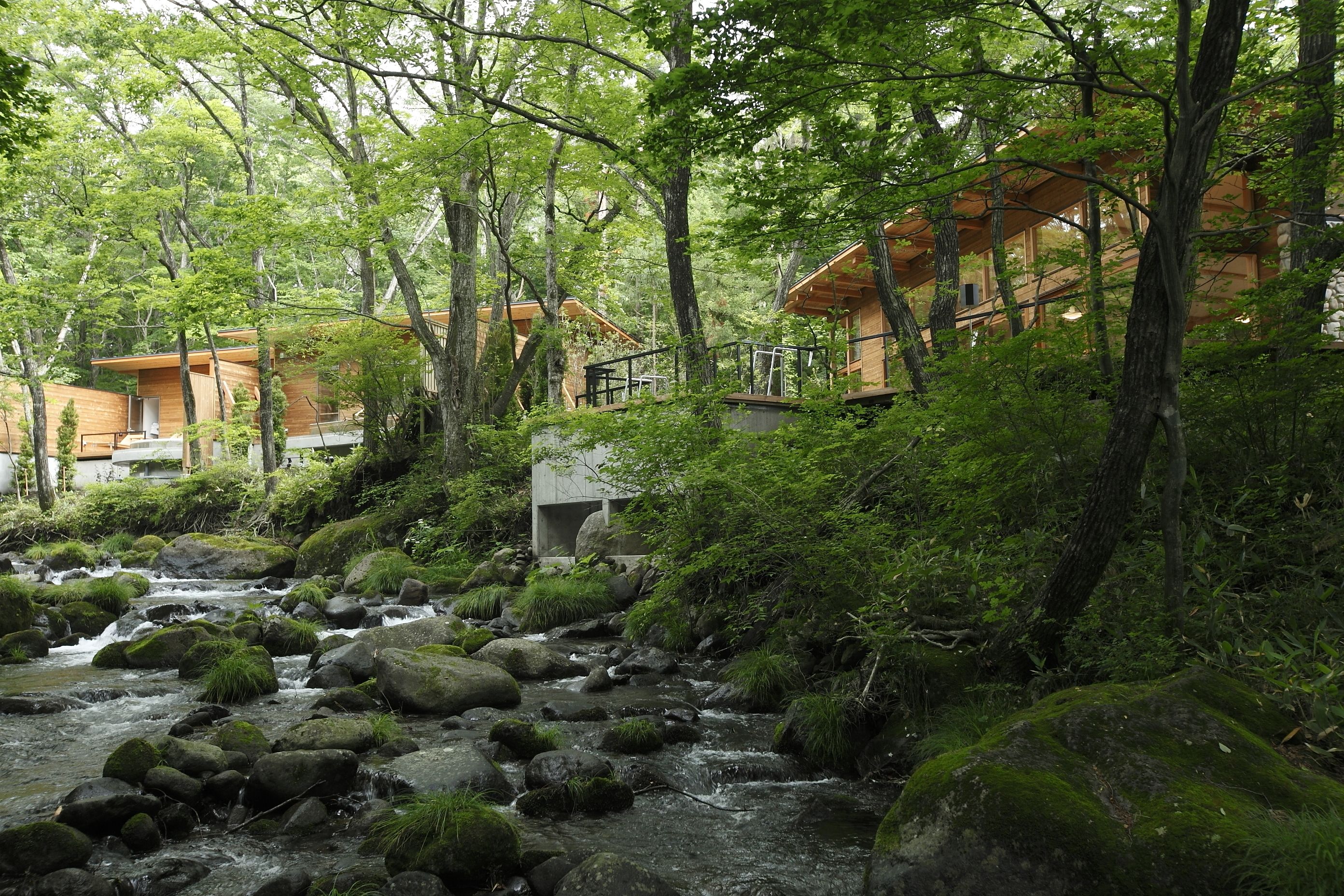 Khuôn viên nơi lưu trú