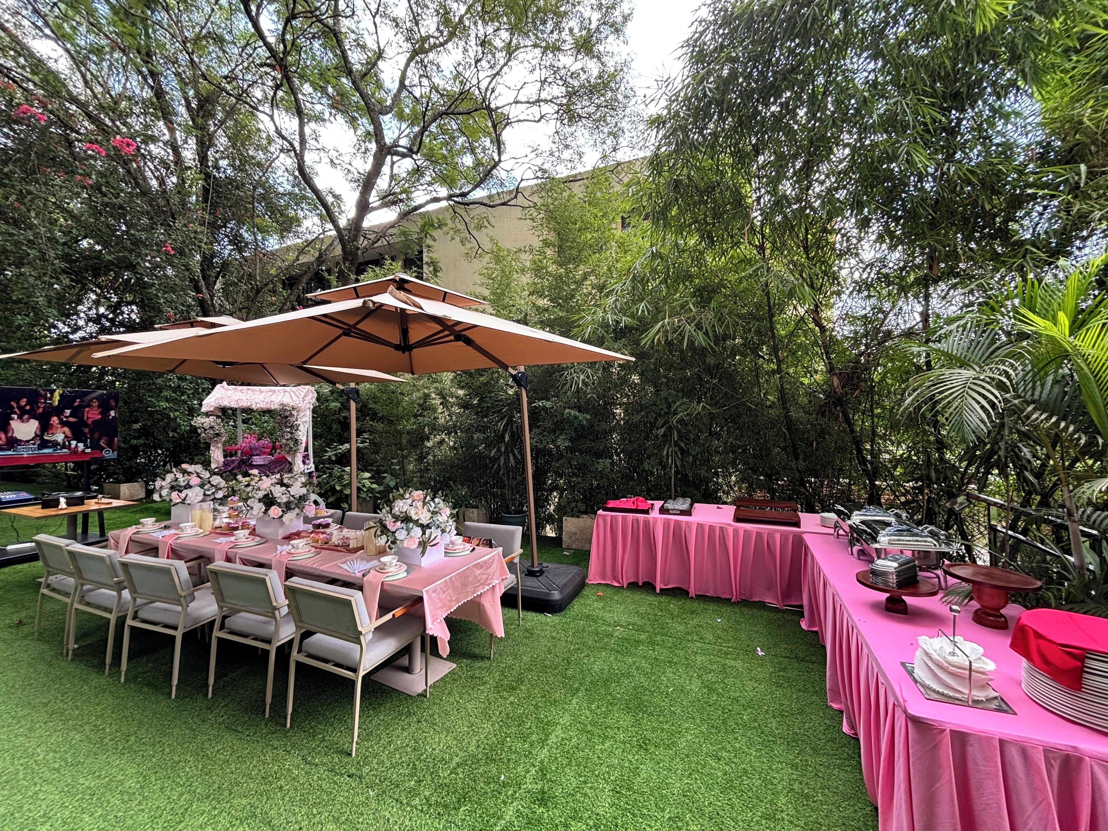 屋外結婚式場