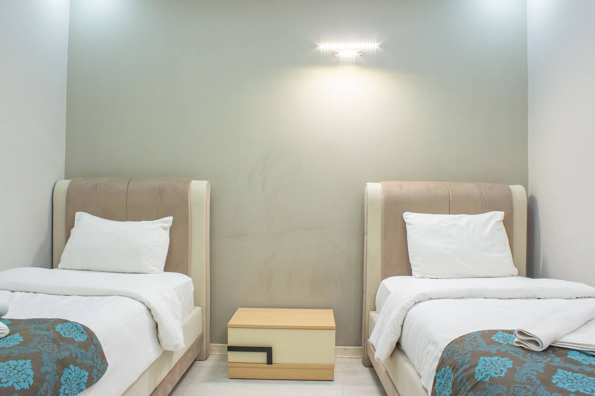 Economy Twin Room, 2 Twin Beds | Minibar, blackout drapes, soundproofing, WiFi (free)